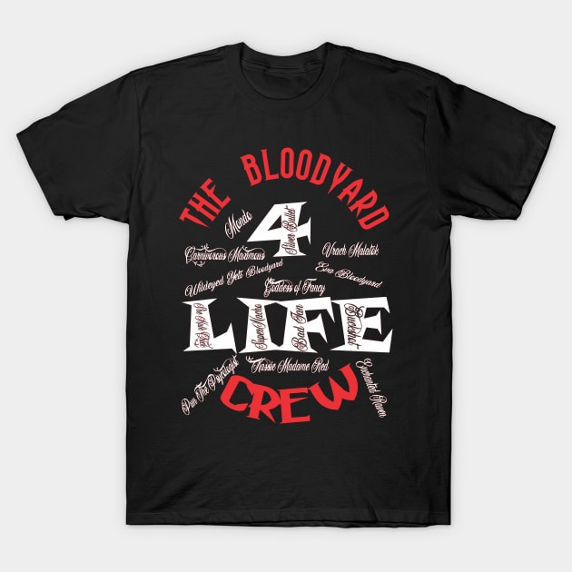 BDW THE BLOODYARD CREW T-Shirt by BIG DAWG APPAREL